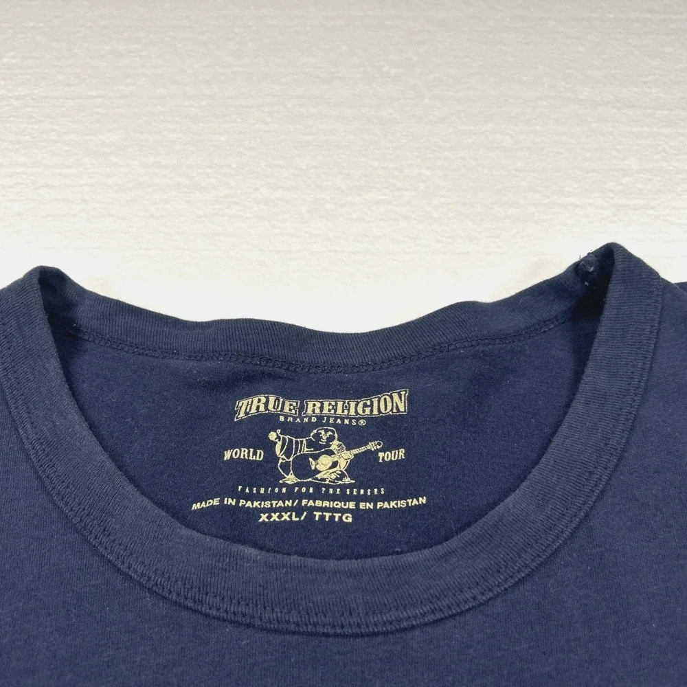 Vintage True Religion Graphic Shirt Men's 3XL Los Angeles California 56 3D Print